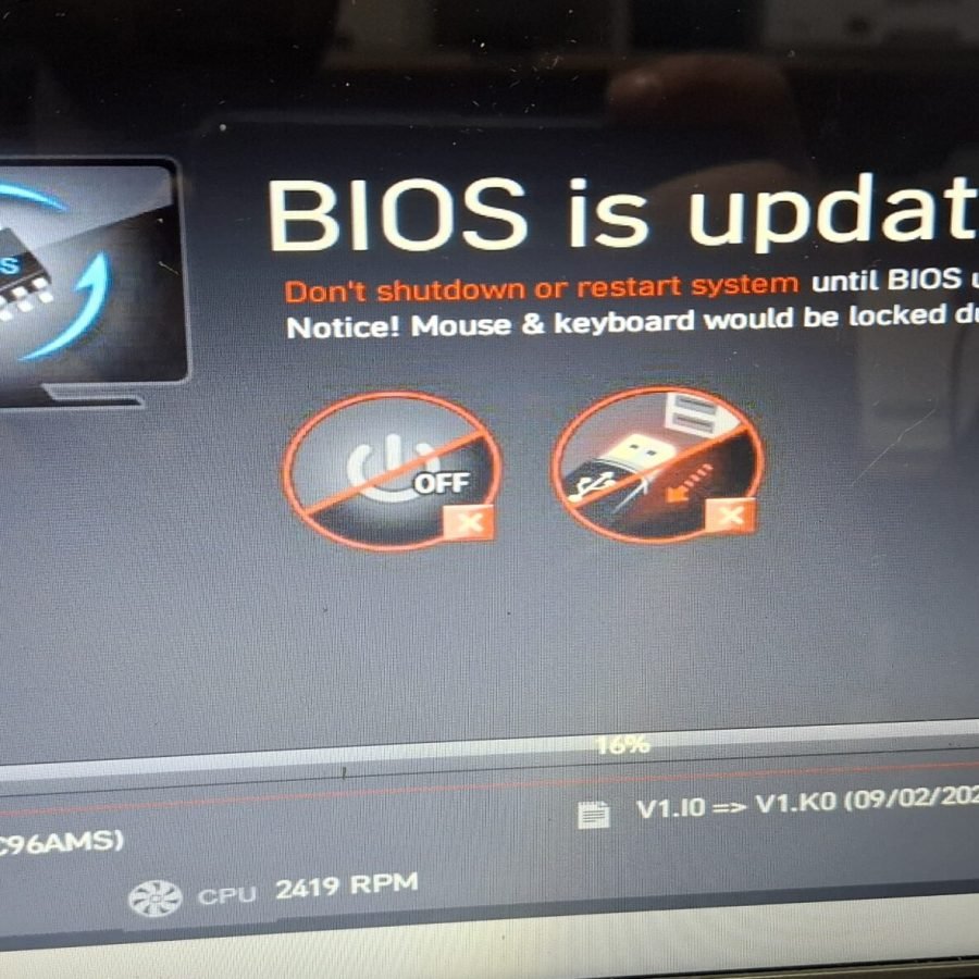 Foz Informática Atualização de Bios